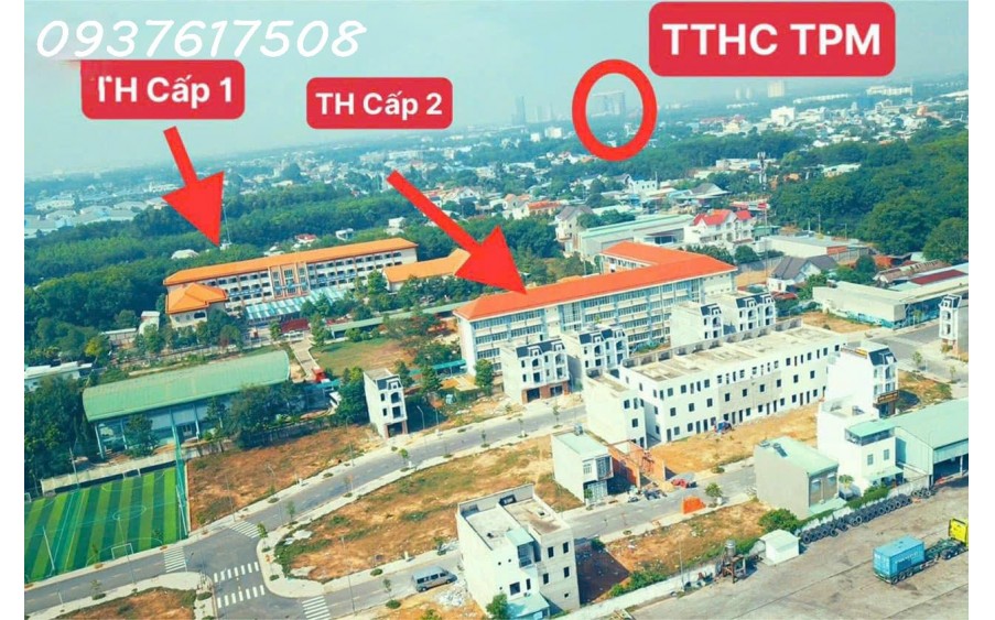 Bán đất gần cổng trường học Phú Chánh, TP. Tân Uyên